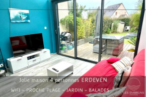 Jolie petite maison à 500m de la plage d'Erdeven